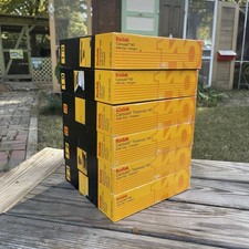 Lot of 6 Kodak Carousel Transvue 140 Slide Projector Trays w/ Original Boxes