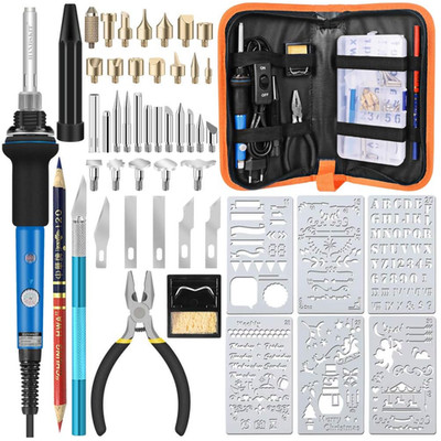 HANDSKIT Brandmalerei Lötkolben Set 42 Stück 60W 220