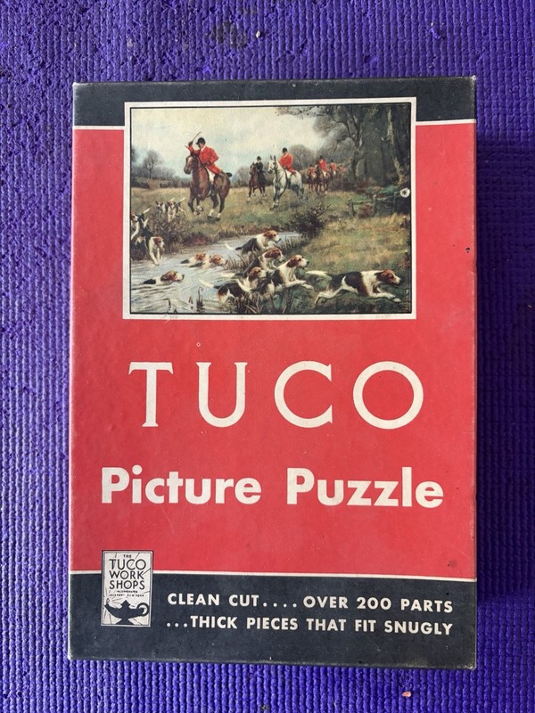 Vintage Tuco Puzzle (In Full Cry) Complete
