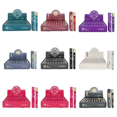 20 x 1.2FL.OZ 35ml Gissah Collections EAU DE PARFUM Dubai Arab Unisex Perfume