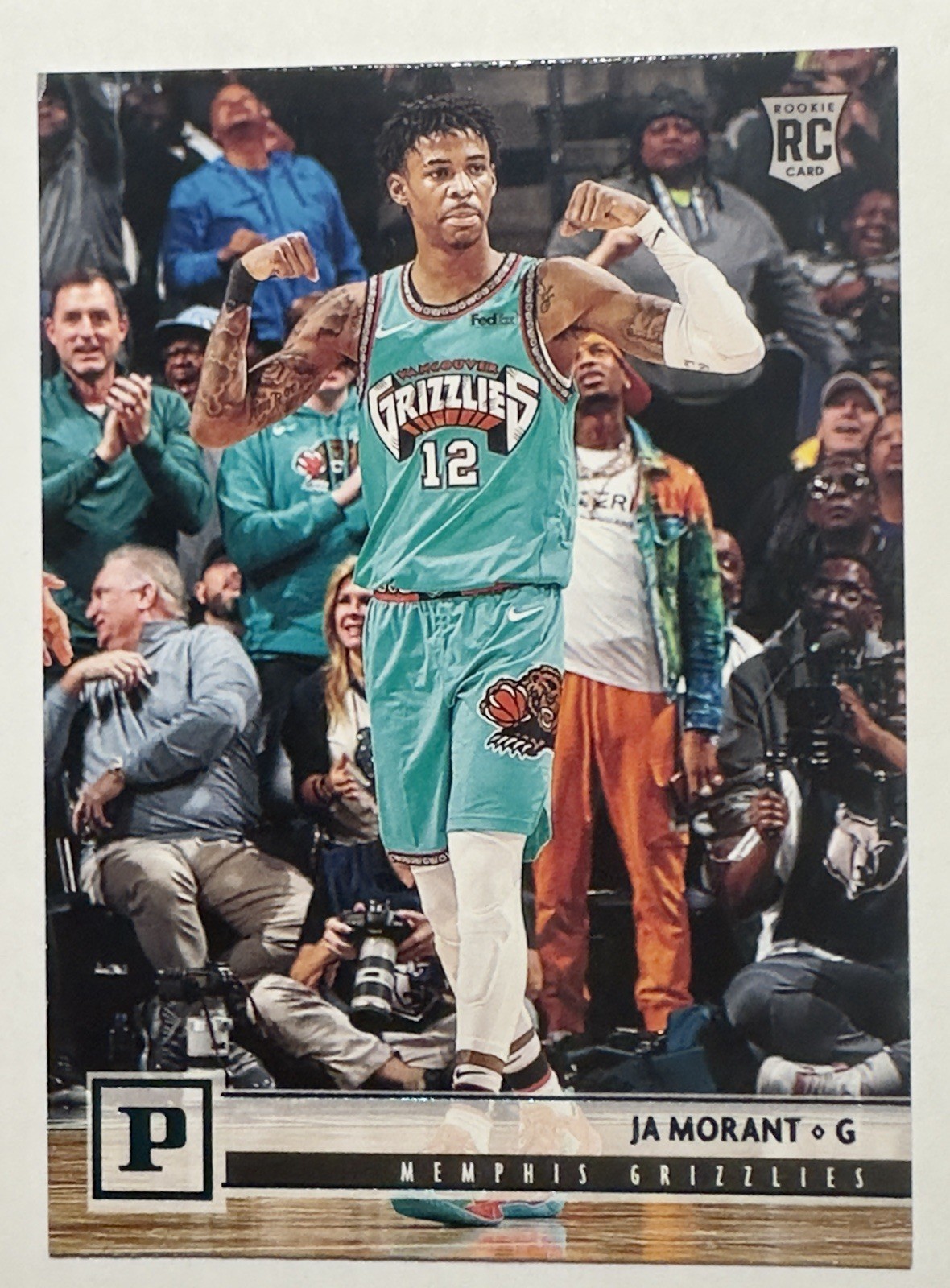 2019-20 Panini Chronicles Ja Morant #116 TEAL RC Rookie SSP Grizzlies *READ*