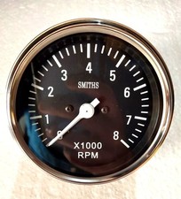 Smiths Tachometer 0-8000 RPM Electronics Electric 85MM BC