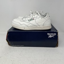 Reebok Work Club Memt EH Comp Toe Work Sneaker White Leather Women's Size 10M