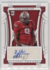 2023 Panini National Treasures Collegiate 44/99 Zach Harrison #RS-ZAH Auto 19fe