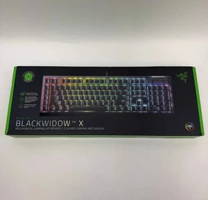 (Nouveau) Veuve noire Razer V4 X Clavier de jeu mécanique avec le chroma rasoir RGB