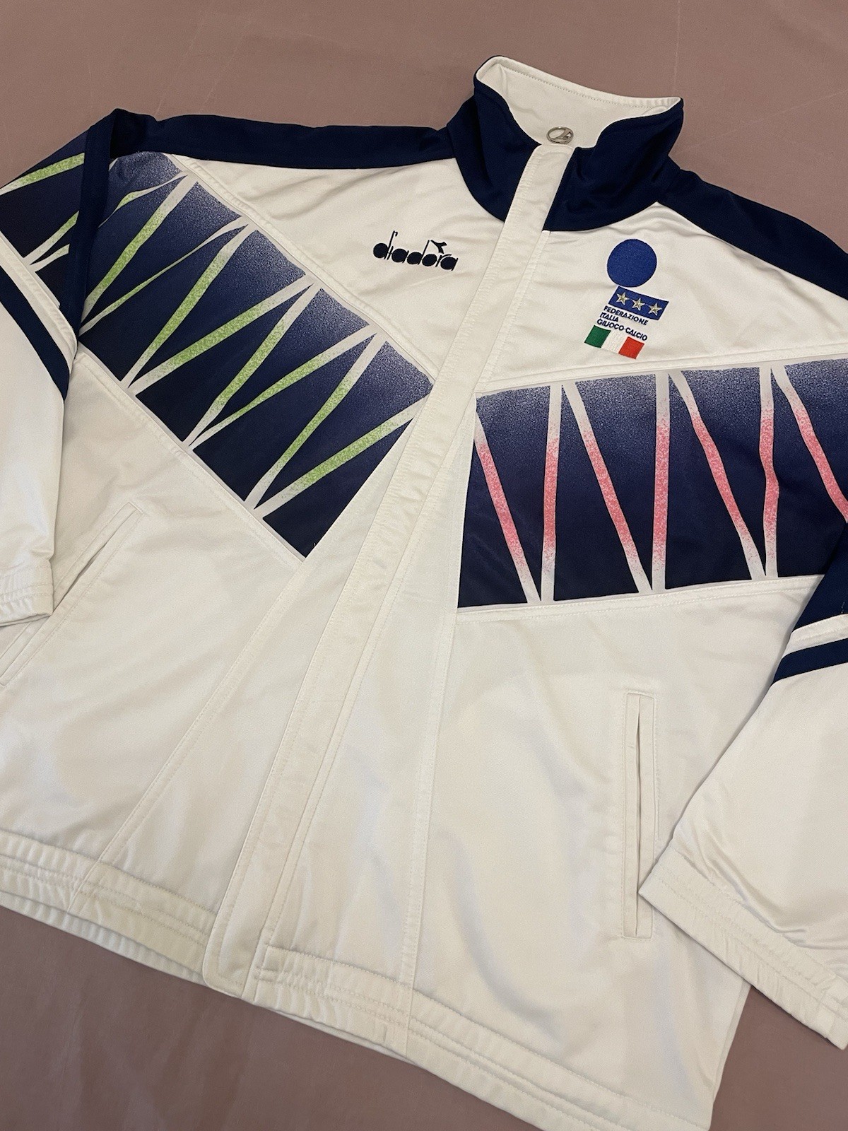 Diadora x Nazionale World cup 94’ - Giacca vintage squadra ITALIANA - Taglia L