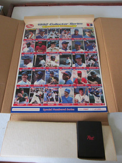 1992 Collectors Series Baseball Cards And Sheet With Box – Post Cereals