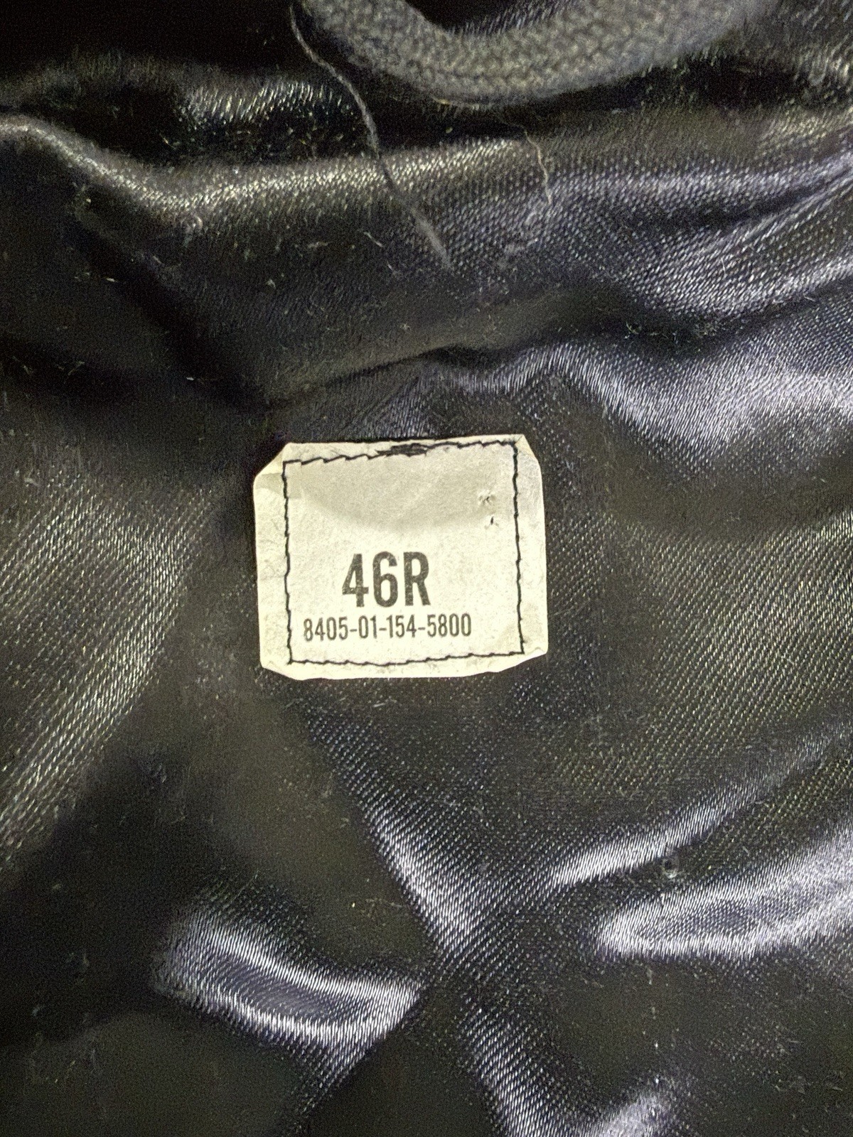 Genuine Sterlingwear USGI US Navy Pea Coat! Black 100% Wool! Size 46R Minty!