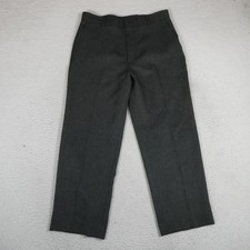Vintage Levi's Action Slacks Men Size W34 L29 Gray 100 Polyester