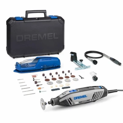 Dremel 4250 Multi-Tool Kit with 3 Attachments, 45 Accessories & EZ Wrap Case