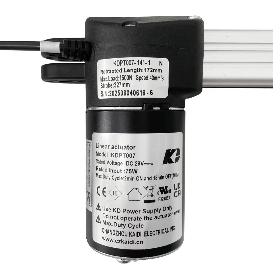 Kaidi Motor KDPT007-141 Power Recliner Lift Chairs Linear Actuator Replacement - Image 2 of 4