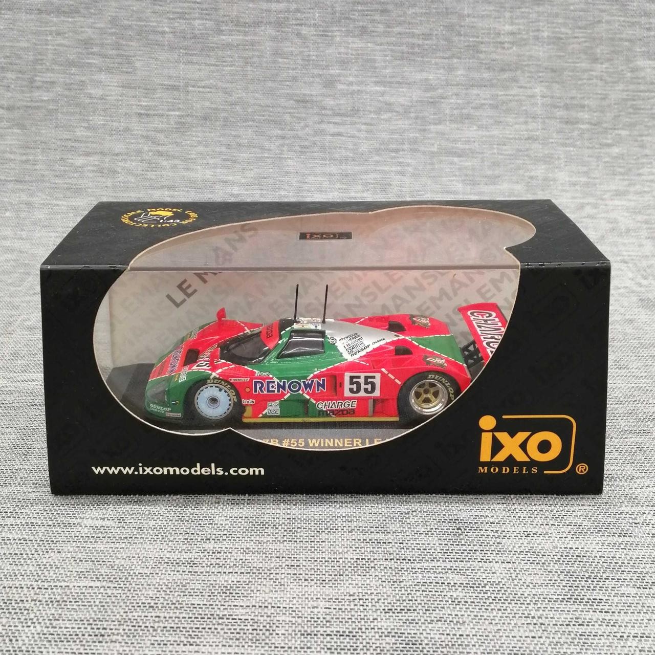 IXO Models Mazda 787b Renown Charge N 55 Winner 24h Le Mans 1991 B.gachot J.herbert V.weidler 1:43 LMC023