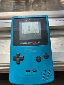 Gameboy Color Console Teal Nintendo GBC Tested & Working CGB-001 Fast Shipping!