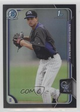 2015 Bowman Chrome Prospects Asia Exclusive Black Refractor Emerson Jimenez c5r