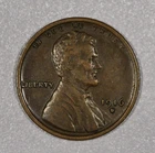 1916-D "Lincoln" Bronze One-Cent Coin, Very Fine