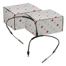 2X NK HANDBREMSSEIL SEILZUG HANDBREMSE LINKS+RECHTS passend für AUDI A2