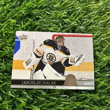 # 266 Jaroslav Halak Boston Bruins 2020-21 Upper Deck H5