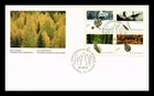 Dr Jim Stamps Canada Forest Setenant Block 2007 First Day Cover
