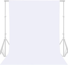 8FTX10FT White Backdrop Background for Photography Photo Booth Backdrop for Phot