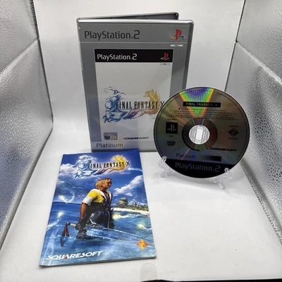 Final Fantasy X PS2 Playstation 2 platinum Complete With Manual - Image 1 of 4