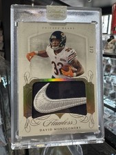 2019 Panini Flawless #FS8 David Montgomery Swoosh Patch /2