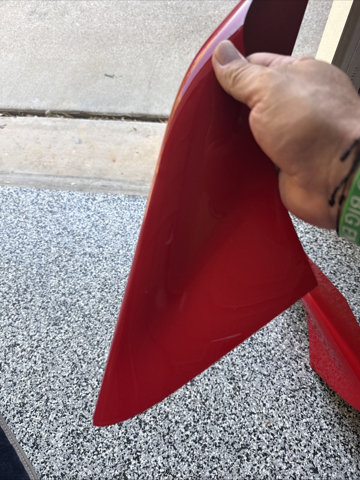 Ferrari F8 ,LEFT LATERAL  WING ,OEM FERRARI P/N 891163