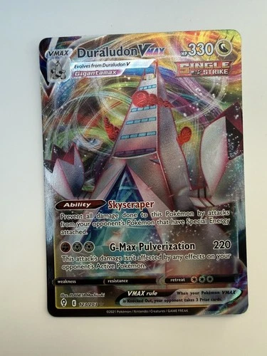Duraludon VMAX Holo Card 104/159 Crown Zenith Ultra Rare