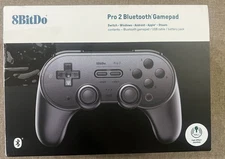 8BitDo Pro 2 Bluetooth Gamepad Hall Effect Joystick - New Opened Box