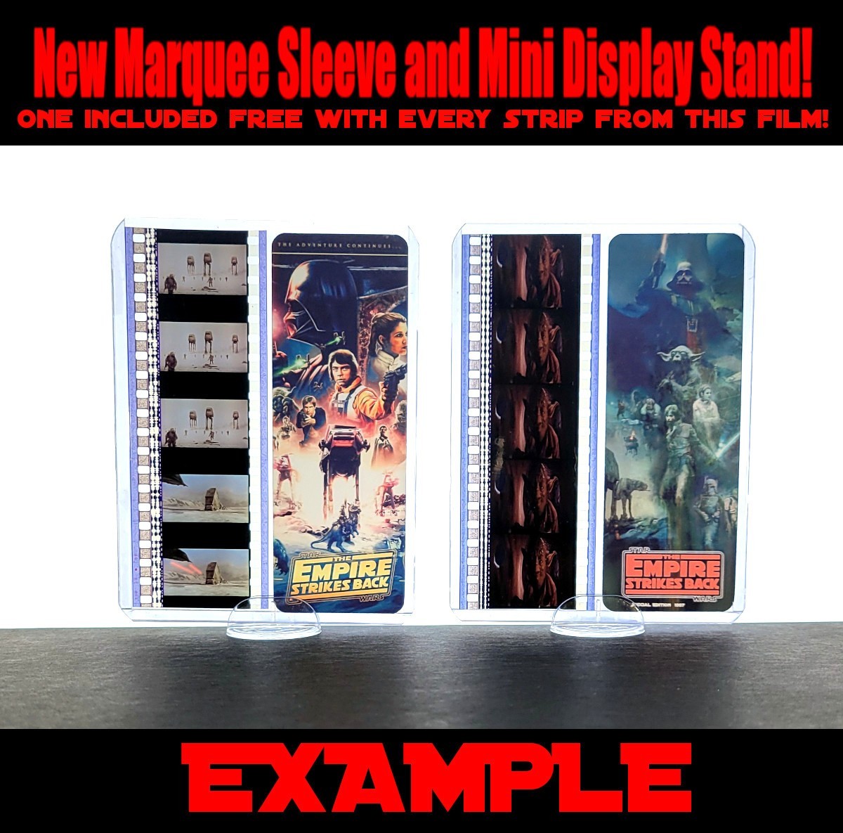 Empire Strikes Back - Lucasfilm Logo - 35mm 5 cell film strip 287