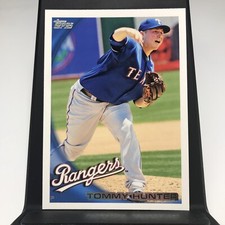 2010 Topps Baseball Card Tommy Hunter 658