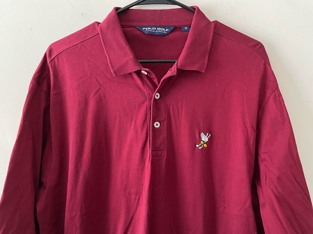 Ralph Lauren Polo Winged Foot Golf Club Men's Polo Sh… Gem