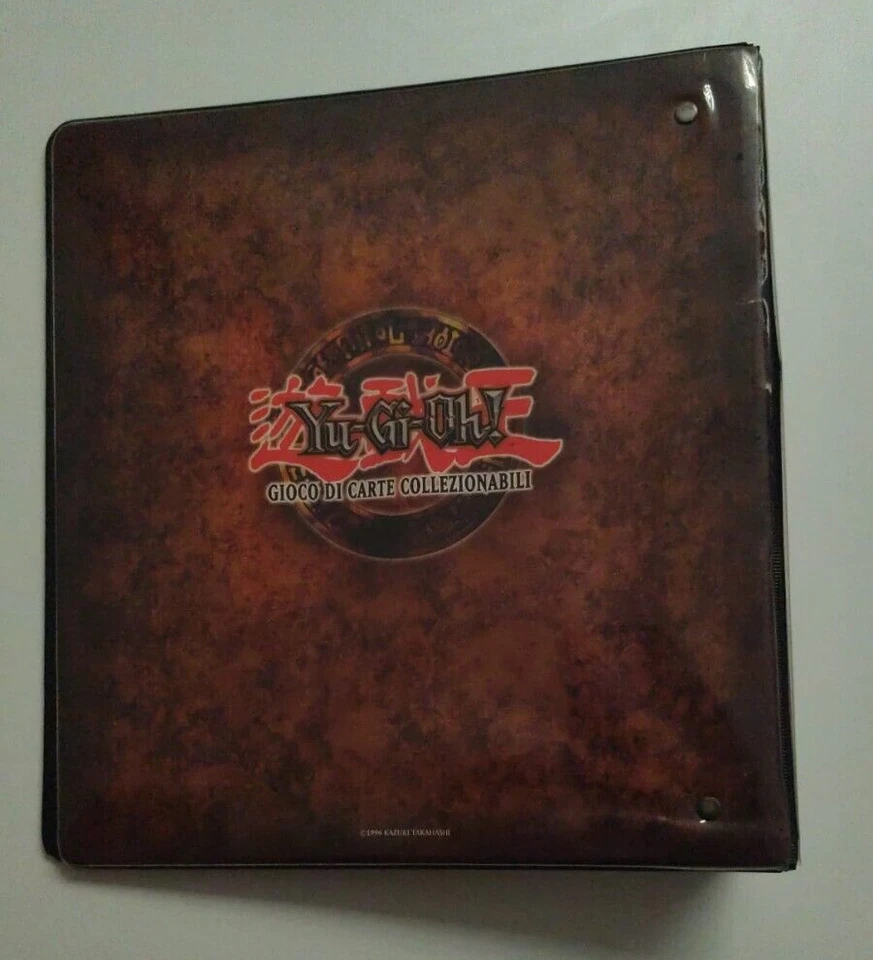 YU-GI-OH RACCOGLITORE TCG LARGE - 1996 - KONAMI VINTAGE 3 ANELLI - USATO - Immagine 2 di 4