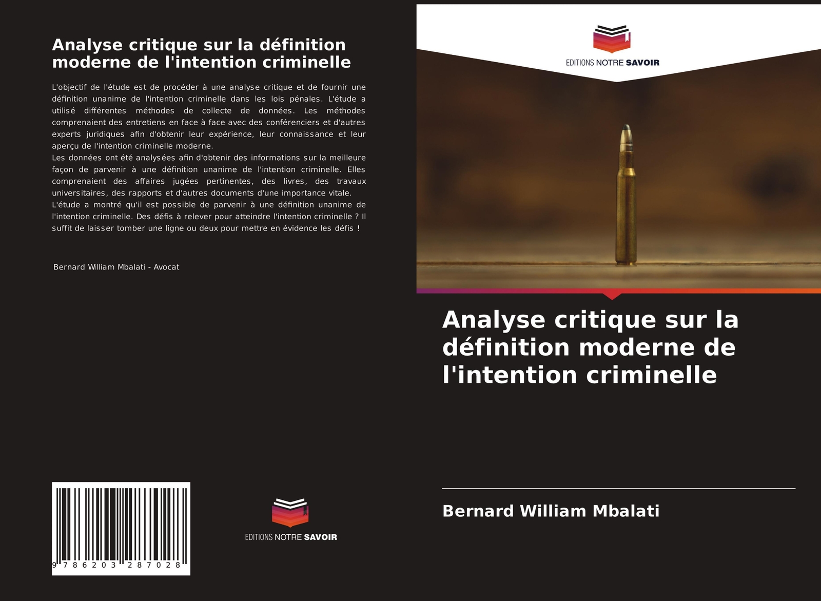 Thumbnail - Analyse Critique Sur La Définition Moderne De L'intention Criminelle
