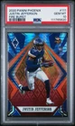2020 Panini Phoenix Football Justin Jefferson Fire Burst Prizm RC #111 PSA 10
