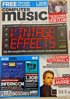 Computer Music Issue 262 -- VINTAGE EFFECTS + Sealed DVD