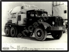 Autocar Trucks New Metal Sign: Autocar C6564 Jaeger Mixer W.E. Johnson Paoli, PA