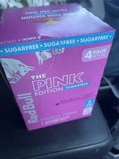 RedBull Pink Edition WILD BERRIES (4-Pack) 12fl oz- IN STOCK