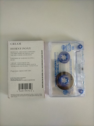 Cassette Cassingle - Prince And The New Power Gen - Cream - Warner Bros. Records - Picture 2 of 2