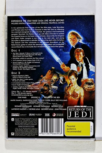 Star Wars DVDs Episodes 1-5(Lot 0f 5)- Region 4-Preowned - Picture 11 of 11