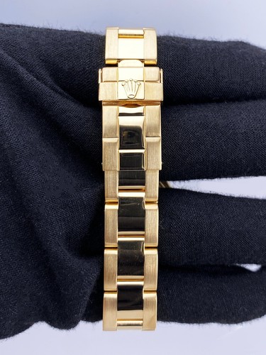 Reloj Rolex Yacht Master 69628 esfera champán oro amarillo de 18 quilates para dama - Imagen 7 de 8