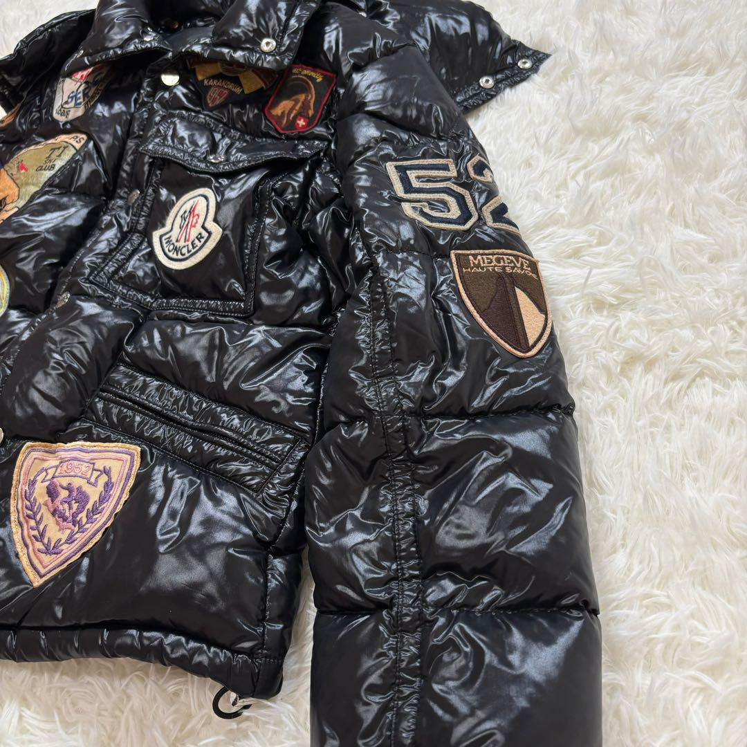 Rare MONCLER K2 Special Down Jacket Nylon Black Size 00 Rare MONCLER K2 Special Down Jacket Nylon Black Size 00