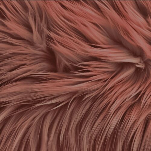 FabricLA Shaggy Faux Fur Fluffy Fabric by the yard | Artificial Art & Craft - Picture 10 of 46