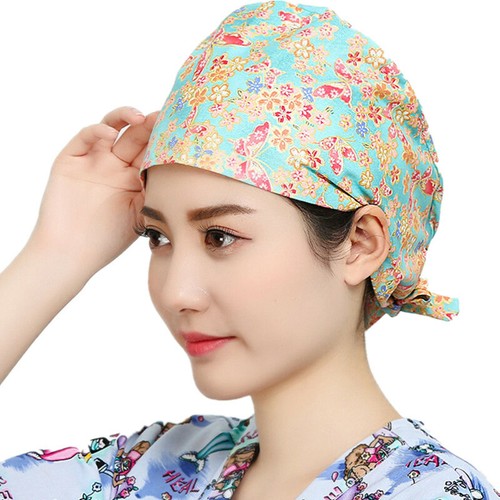 Medical Cap Doctor Surgical Hat Work Scrub Clean Nurse Head Cover Health Service - Picture 155 of 230