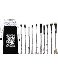 Wand Makeup Brushes Set - 10Pcs Wand Set Makeup Brushes for Women