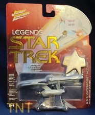 Star Trek Johnny Lightning Legends Series 2- 2005 Enterprise 1701-battle damage