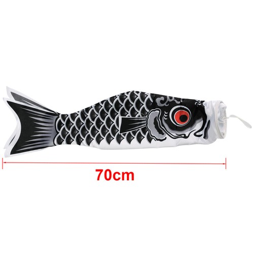 5PCS Japanese Carp Windsock Streamer Fish Flag Koinobori Outdoor Decor-CI - Afbeelding 8 van 8