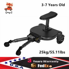Stroller Board Universal Stroller Ride Board Buggy Wheeled Board Seat Ped