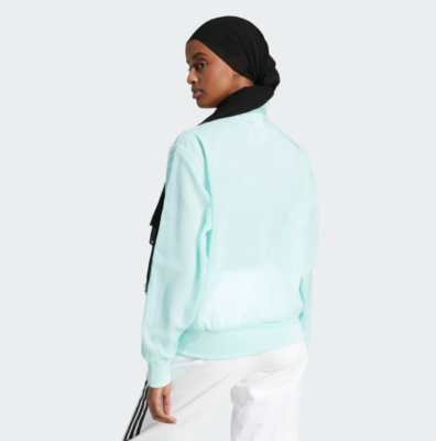 ADIDAS Originals Adicolor Sheer Track Top For Women (Semi Flash