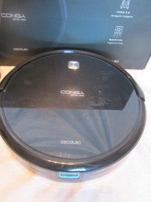 CECOTEC Conga 990 Aspiradora Robot 4 en 1 Limpiador De Piso + Control  Remoto | eBay
