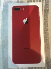 Apple iPhone 8 Plus  Red Product Empty Box - BOX ONLY